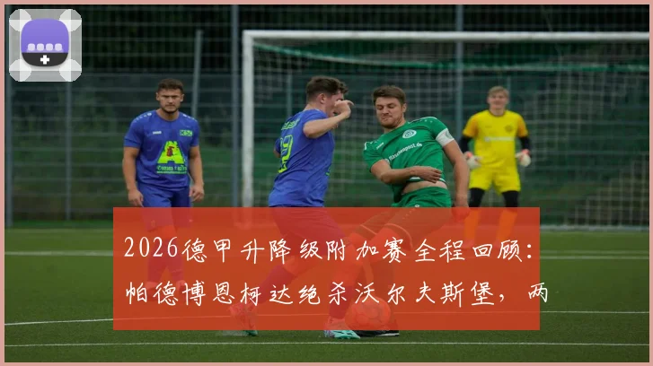 2026德甲升降级附加赛全程回顾：帕德博恩柯达绝杀沃尔夫斯堡，两回合2-1送狼堡降级，附关键进球分析与赛后影响